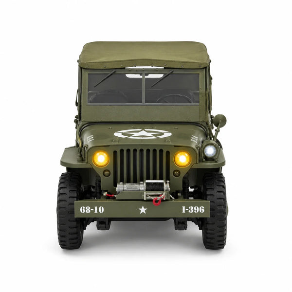 Original Willys Military RC Jeep with Canvas Cover & Winch