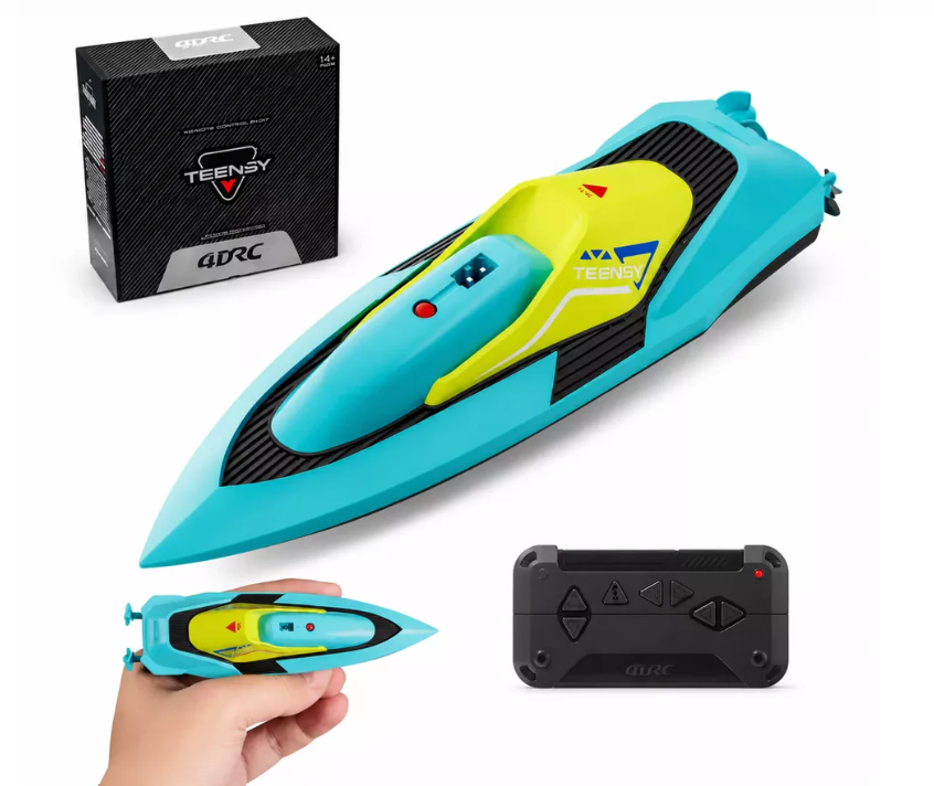 4DRC Teensy V Mini RC Boat | 10cm World’s Smallest Racing Boat