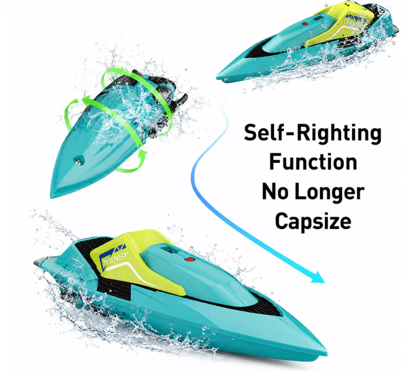 4DRC Teensy V Mini RC Boat | 10cm World’s Smallest Racing Boat