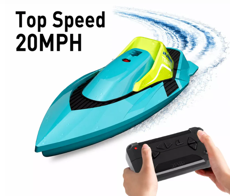 4DRC Teensy V Mini RC Boat | 10cm World’s Smallest Racing Boat