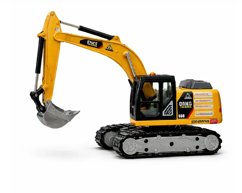 Mini RC Metal JCB 1:64