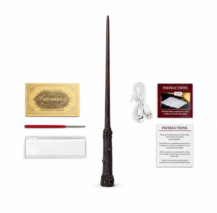Harry Potter Fire Wand (Imported ,type c charging)