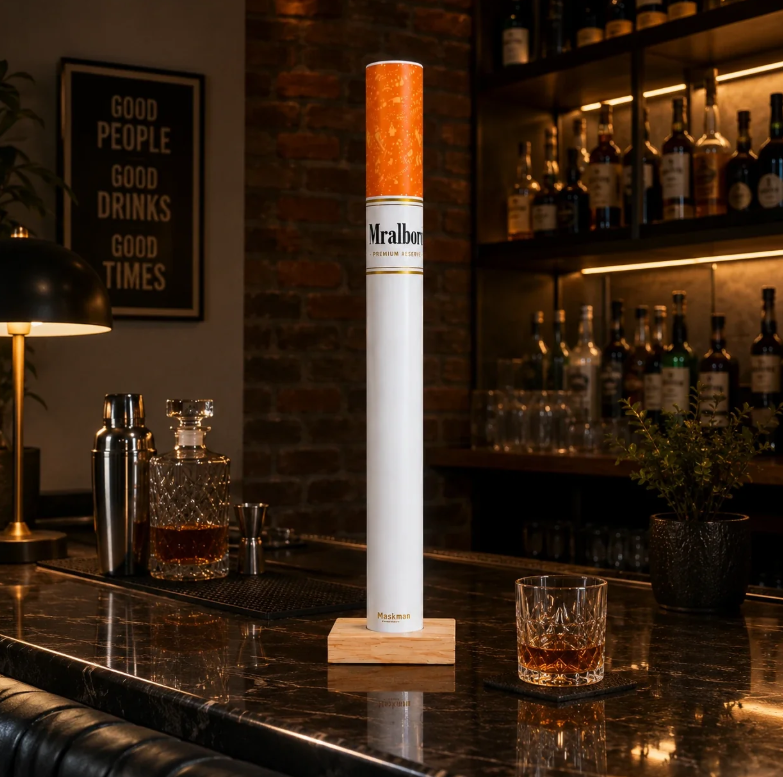 Cigarette LED Lamp with Wireless Remote (35 cm)