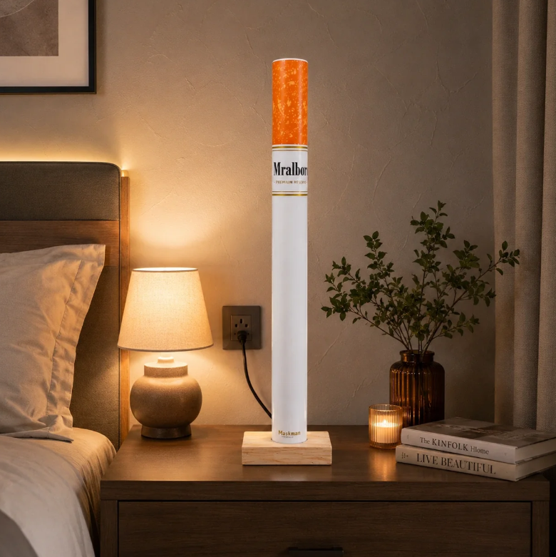 Cigarette LED Lamp with Wireless Remote (35 cm)