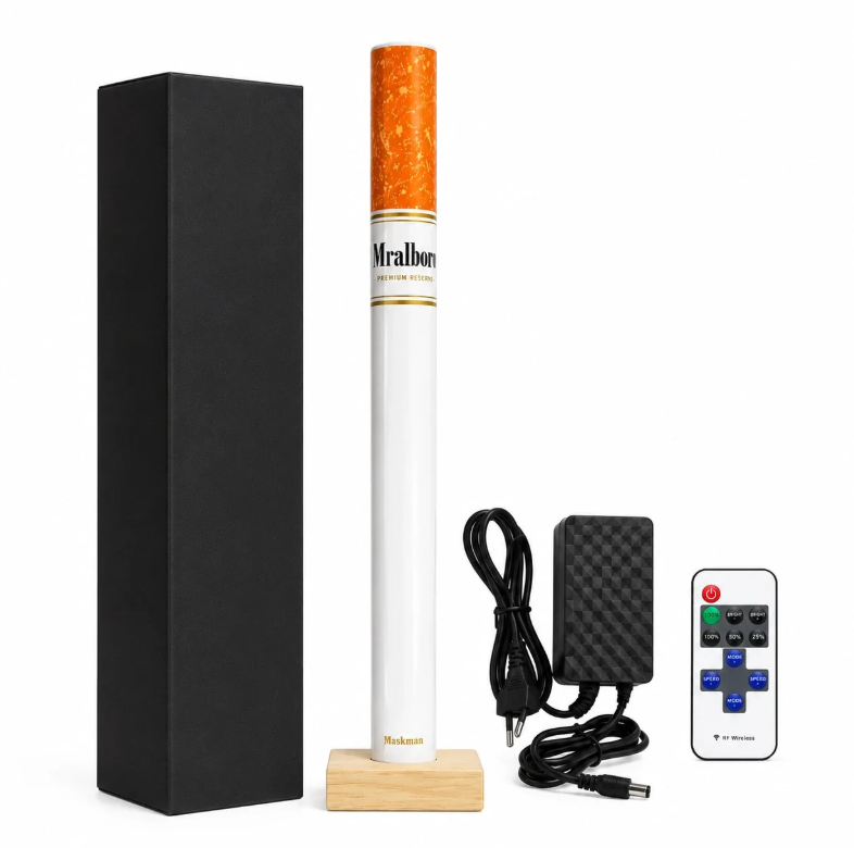 Cigarette LED Lamp with Wireless Remote (35 cm)