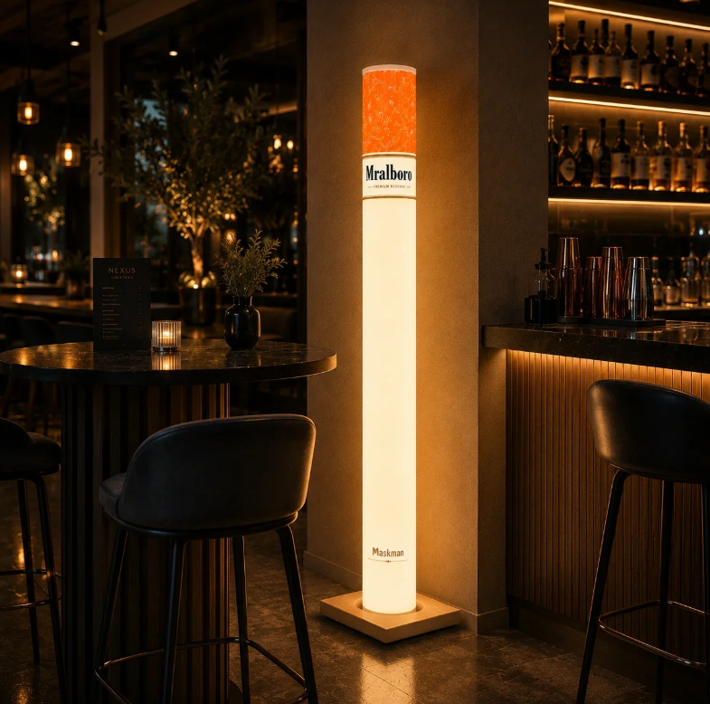 Cigarette LED Lamp with Wireless Remote (100 Cm)