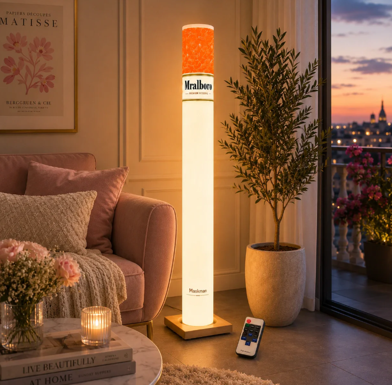 Cigarette LED Lamp with Wireless Remote (100 Cm)
