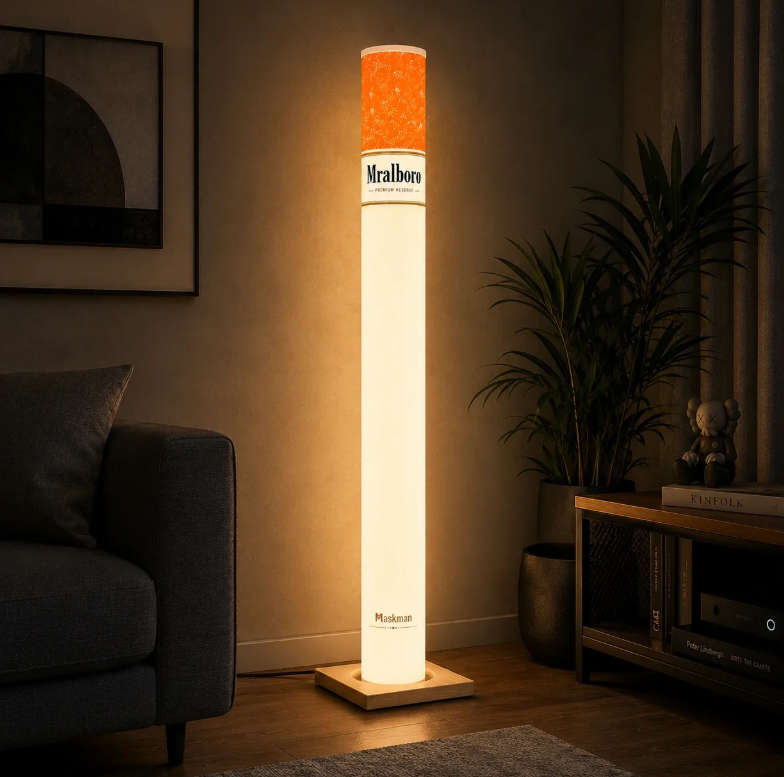 Cigarette LED Lamp with Wireless Remote (100 Cm)