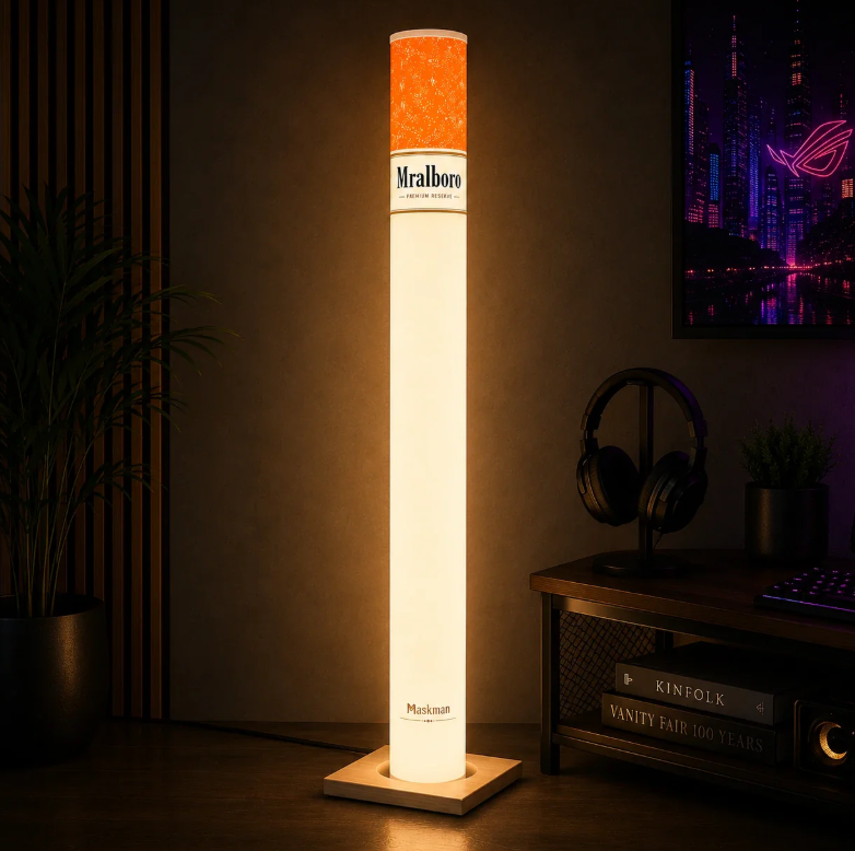 Cigarette LED Lamp with Wireless Remote (100 Cm)