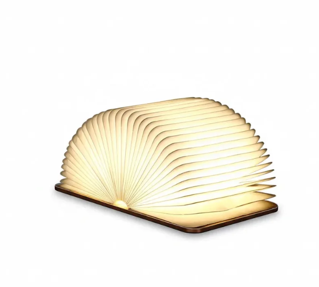 Foldable Wooden Book Lamp